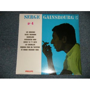 画像: SERGE GAINSBOURG - Ｎo.4 (SEALED)  / 2001 FREACH FRANCE / EUROPE REISSUE/RE-PRESS "Brand New Sealed" 10" LP