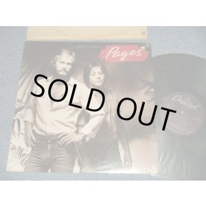 画像: PAGES - PAGES (Ex++/Ex++ BB for PROMO /1981 US AMERICA ORIGINAL "BB HOLE for PROMO" Used LP