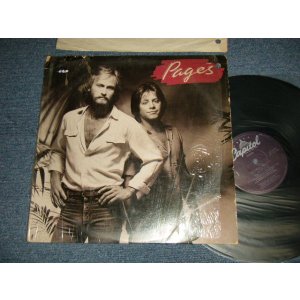 画像: PAGES - PAGES (Ex/Ex BB for PROMO) /1981 US AMERICA ORIGINAL  "PROMO Hole" Used LP