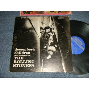 画像: ROLLING STONES -  DECEMBER'S CHILDREN (Matri x#A)ZAL-7031-4 W MR △8579   B)ZAL-7032-4 W MR △8579-x) "MR/MONARCH Press in CA" (Ex/Ex++ EDSP) / 1970 Version? US AMERICA "BLUE with Boxed LONDON Label" STEREO Used LP