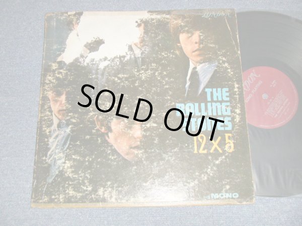 画像1: THE ROLLING STONES - 12 x 5 (Matrix #A)MR ARL-6493-1E △7163 B)MR ARL-6494 -1E △7163X) "MR/MONARCH Press in CA"(POOR/Ex++ Looks:Ex+) / 1964 US ORIGINAL "Unboxed LONDON with MARLOON Label" MONO Used LP  