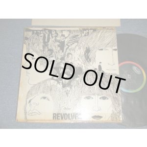 画像: BEATLES - REVOLVER (Ex+++/Ex+)  /1966 US AMERICA ORIGINAL 1st Press "BLACK With RAINBOWRing/COLOR Band Label" in MONO WAX + REISSUE STEREO JACKET Used LP beautiful