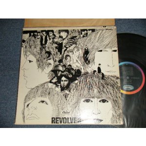 画像: BEATLES - REVOLVER (Matrix # A)B6 #2 B)A5) (Ex++/MINT- SWOFC)  /1966 US AMERICA ORIGINAL 1st Press "BLACK With RAINBOWRing/COLOR Band Label" MSTEREO Used LP beautiful