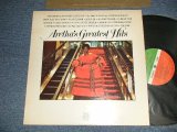 画像: ARETHA FRANKLIN - ARETHA'S GREATEST HITS ("RI / PRC RICHMOND Press in INDIANA")(Ex+++/Ex+++ B-6,7:Ex+) / 1976 Version US AMERICA 1st Press "GREEN & RED Label" 3rd Press "Small 75 ROCKFELLER with 'W' Label" Used LP 　