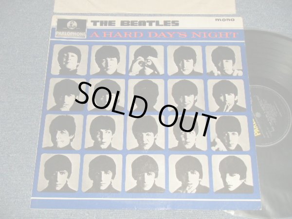 画像1: 's THE BEATLES - A HARD DAYS NIGHT (Matrix #A)XEX-481-3N  7 AAD B)XEX-482-3N  22 AAG) (Ex++,Ex+/Ex+++ Looks:Ex+++) /1964 UK ENGLAND ORIGINAL "YELLOW PARLOPHONE Label" MONO Used LP