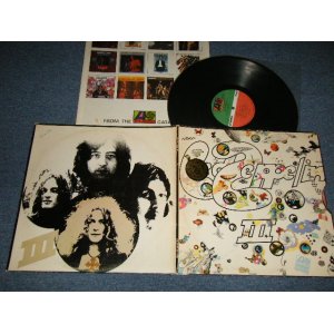 画像: LED ZEPPELIN -  III (Matrix #A)R104162 A-2 0-1 SM  B)R104162 B-5 0-2 SM 1-1A1) "RCA RECORDS PRESSING PLANT Press in INDIANAPOLIS" (Ex++/Ex+++ Looks:MINT- STMPOL) / 1975 Version US AMERICA "RCA RECORD CLUB Edition Release"  'small 75 ROCKFELLER with 'W' Logo Label" Used LP With Original Inner sleev