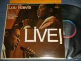 画像: LOU RAWLS - LIVE! (Ex+++/MINT-  EDSP) / 1966 US AMERICA ORIGINAL "BLACK with RAINBOW Label" MIONO Used LP 