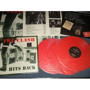 画像: THE CLASH - HITS BACK  (With POSTER) (MINT/MINT) / 2013 US AMERICA ORIGINAL "180 Gram" "RED WAX/VINYL" Used 3-LP