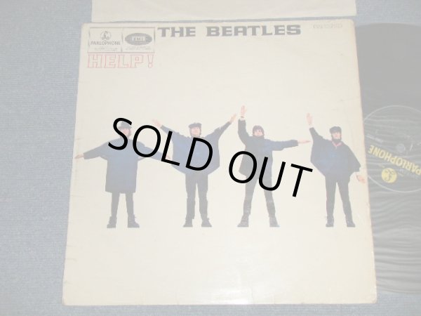 画像1: THE BEATLES - HELP! (Matrix #A)XEX-549-2  5 GGH B)XEX-550-2  7 GGT) (Ex+/Ex++WOBC)/ 1965 UK ENGLAND ORIGINAL "Yellow & Black Label" MONO Used LP