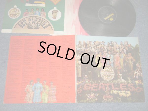 画像1: The BEATLES - SGT. PEPPERS LONELY HEARTS CLUB BAND : With CUT OUTS & With INNER SLEEVE (Matrix #A)XEX 637-1  2 HO B)XEX 638-1  4 OL) (Ex++/Ex+++) / 1967 UK ENGLAND ORIGINAL "YELLOW Parlophone  Label" MONOUsed LP 