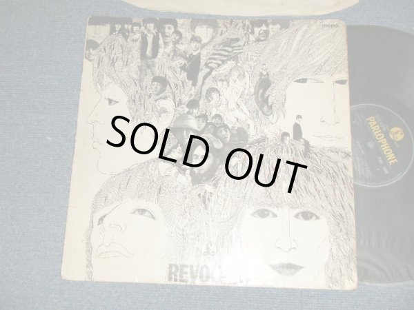 画像1: The BEATLES - REVOLVER (Matrix #A)XEX 605-2 5 GHR B)XEX 606-2 2 GDH) (Ex++/Ex++, Ex B-2,3:VG+++) / 1966 UK ENGLAND ORIGINAL "YELLOW PARLOPHONE" "MONO" Used LP