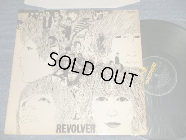 画像1: The BEATLES - REVOLVER (Matrix #A)XEX 605-21 GP B)XEX 606-1  1 A  : LOUD CUT) (Ex++/Ex) / 1966 UK ENGLAND ORIGINAL "YELLOW PARLOPHONE" "MONO" Used LP