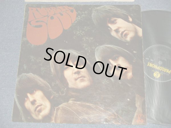 画像1: The BEATLES - RUBBER SOUL (Matrix #A)XEX 579-4 48 RPR B)XEX 580-4 43 DTR)  (Ex+++/Ex++ Looks:Ex++) / 1965 UK ENGLAND ORIGINAL "YELLOW PARLOPHONE" "MONO" Used LP