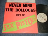 画像: SEX PISTOLS - NEVER MIND THE BOLLOCKS (Ex+++/MINT-)/ 1979 Version US AMERICA REISSUER "NO CUSTOM Label" "With USTOM SLEEVE"Used LP