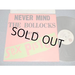 画像: SEX PISTOLS - NEVER MIND THE BOLLOCKS (Ex+++/MINT-)/ 1979 Version US AMERICA REISSUER "NO CUSTOM Label" "With USTOM SLEEVE"Used LP