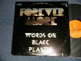 画像: FOEVER MORE (ALLAN GORRIE of AWB AVERAGE WHITE BAND)- WORDS ON BLACK PLASTIC (VG+++/MINT- CutOut, WOL) / 1970 US AMERICA ORIGINAL Used LP