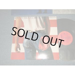 画像: BRUCE SPRINGSTEEN - BORN IN THE U.S.A. (Matrix #A)PAL 38653-3A  MASTERDISK RL  C1 G1 B)PBL 38653-2E  MASTERDISK RL  A12 G1) (Ex+++/MINT-) / 1984 US AMERICA ORIGINAL "With CUSTOM INNER SLEEVE" and "With LYRIC SONG SHEET" Used LP  