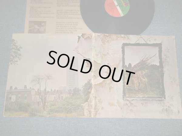 画像1: LED ZEPPELIN -  IV (Matrix #A)ST-1-712285-C  AT/GP PR PORKY B)ST-A-712286-E PECKO DUCK AT/GP PR) "PR / PRESSWELL Press in ANCORS in NEW JERSEY" (Ex++/Ex++ Looks:Ex++) / 1971 US AMERICA ORIGINAL "1st Press '1841 BROADWAY' Label" Used LP With Original Inner sleev