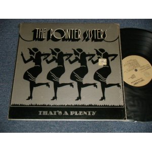 画像: The POINTER SISTERS - THAT'S A PLENTY (MINT-/Ex+++ Looks:MINT-) / 1974 US AMERICA ORIGINAL USED LP