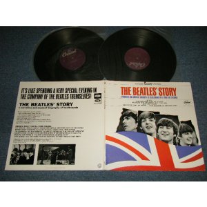 画像: THE BEATLES - THE BEATLES STORY (WINCHESTER Pressin VIRGINIA) (MINT-/MINT VISUAL Grade) / 1978 US AMERICA REISSUE "PURPLE Label" Used 2-LP