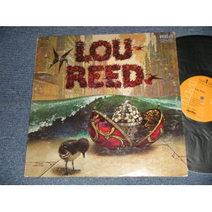 画像: LOU REED - LOU REED (A)BPRS-6349-12S B)BPRS-6350-12S) " RCA Records Pressing Plant, Indianapolis" (Ex+/MINT- EDSP) / 1972 US AMERICA ORIGINAL "ORANGE Label" Used LP  