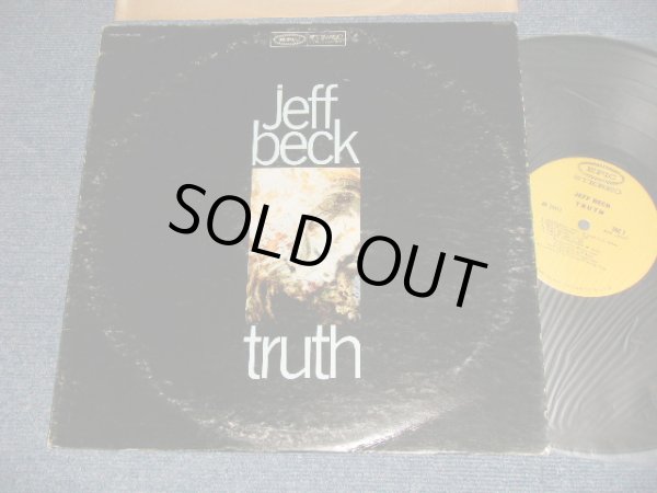 画像1: JEFF BECK -TRUTH (Matrix # Matrix # A)XSB-137816-1A   B)XSB-137817-1E ) (Ex+/VG+++ WOBC) / 1968 US AMERICA ORIGINAL 1st Press "YELLOW  Label" Used LP 