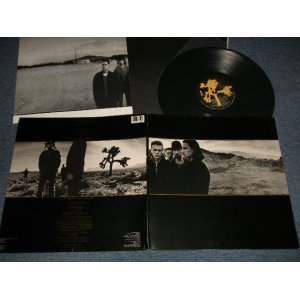 画像: U2 - THE JOSHUA TREE (Ex+++/Ex+++) /1987 US AMERICA ORIGINAL "With BLACK INNER & INSERTS"  Used LP 