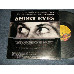 画像: ost CURTIS MAYFIELD - SHORT EYES (Ex++/Ex+++ Looks:Ex++ CutOut) / 1977 US AMERICA ORIGINAL Used LP   