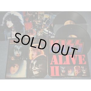 画像:  KISS - ALIVE II  (With BOOKLET & INNER)  (Matrix #A)NBLP-7076-AS-PRC-WEST-1  STERLING B)NBLP-7076-BS-PRC-WEST-1  STERLING  C)NBLP-7076-CS-PRC-WEST-1  STERLING  D)NBLP-7076-DS-PRC-WEST-2  STERLING)  "PRC Press in RICHMOND in INDIANA"(Ex++/MINT-~Ex+++ CutOut)  / 1977 US AMERICA  ORIGINAL Used 2-LP 