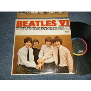 画像: The BEATLES - BEATLES VI ( Matrix #A)ST-1-2358- F-13 * B)ST-2-2358-F-11 2 *) "LOS ANGELES Press in CA" (Ex++/Ex+++) / 1965 US AMERICA 1st Press 'See Label for correct Playing order' on Bcak Cover" "1st Press BLACK with RAINBOW Label" STEREO Used LP 