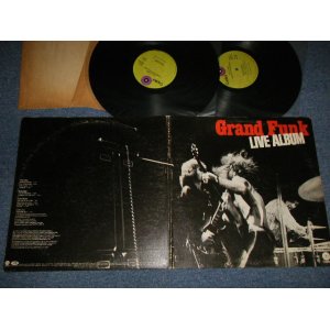 画像: GFR GRAND FUNK RAILROAD - LIVE ALBUM (Ex++/Ex, Ex++ EDSP, WOFC) / 1970 US AMERICA ORIGINAL 1st Press "LIME GREEN Label" Used 2-LP 