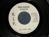 画像: RICK, ROBIN & HIM - THREE CHORUSES OF DESPAIR (Soft Rock) (Ex+++/Ex+++) /1966  US AMERICA ORIGINAL "PROMO ONLY SAME FLIP" Used 7"SINGLE