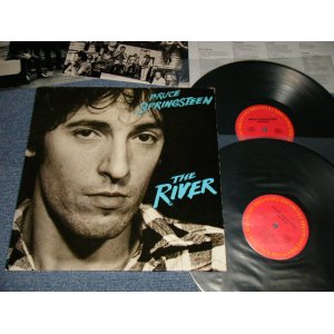 画像: BRUCE SPRINGSTEEN - THE RIVER : With INSERTS / LYRIC SONG SHEET (Matrix #A)PAL-36855 1D F7 MASTERED BY CAPITOL B)PBL-36855 1A F1 MASTERED BY CAPITOL C)PAL-36856 1A F1 MASTERED BY CAPITOL D)PAL-36856 1E F5 MASTERED BY CAPITOL)  "SANTA MARIA Press in CA" (Ex++/MINT-) / 1980 US AMERICA ORIGINAL "with CUSTOM INNER SLEEVE" Used 2-LP's  