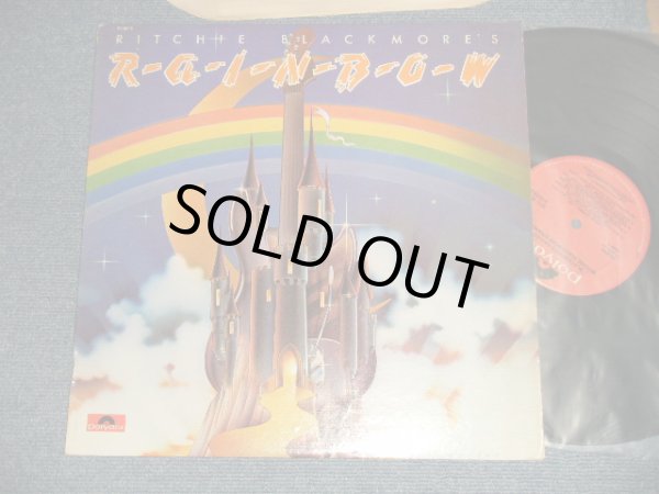 画像1: RAINBOW - Ritchie Blackmore's Rainbow (SINGLE/NON-GATEFOLD COVER) (Matrix #A)PD-6049-A K STERLING RL A-2 IAM in Triangle B)PD-6049-B K STERLING RL A-3 IAM in Triangle) "KEEL Mfg. Coropration Press in HAUPPAUGE in NEW YORK" (Ex+++/MINT-) / 1975 US AMERICAORIGINAL Used LP