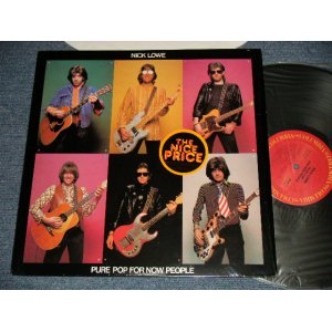 画像: NICK LOWE - PURE POP FOR NOW PEOPLE (MINT/MINT-) / 1983 Version US AMERICA REISSUE Used LP