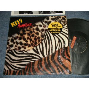 画像:  KISS - ANIMALIZE (With CUSTOM INNER SLEEVE) (MINT-/MINT-) / 1984 US AMERICA ORIGINAL Used  LP 