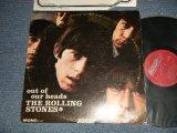 画像: ROLLING STONES - OUT OF OUR HEADS ( MATRIX #A)XARL-6791-1A / B)XARL-6792-3A) (Ex+/Ex++ Looks:Ex++, Ex++ Looks:Ex+) / 1965 UK ENGLAND EXPORT Record + US AMERICA Jacket  "MAROON with Boxed LONDON  ffrr on TOP LABEL" MONO Used LP VG-/Ex-