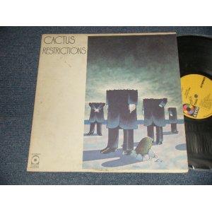 画像: CACTUS - RESTRICTIONS ("STERLING RL Master Cut" + "MO/MONARCH Press in CA") (Ex+/Ex+, Ex++ EDSP, WOL) / 1971 US AMERICAN ORIGINAL 1st Press "YELLOW with 1841 BROADWAY label"  Used LP 