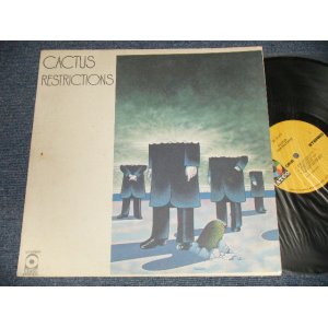 画像: CACTUS - RESTRICTIONS ("STERLING RL Master Cut" + "MO/MONARCH Press in CA") (Ex+/Ex++ Looks:Ex, Ex++ EDSP) / 1971 US AMERICAN ORIGINAL 1st Press "YELLOW with 1841 BROADWAY label"  Used LP 