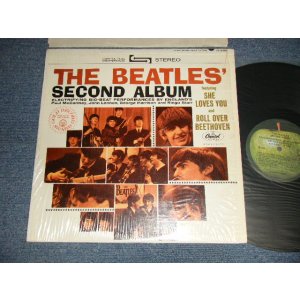 画像: THE BEATLES - SECOND ALBUM (Matrix #A)ST-1-2080-W6  --◁ B)ST-2-2080-W8  --◁) "WINCHESTER Press in VIRGINIA" (MINT-/MINT-)  / 1971 Version US AMERICA REISSUE "MFD. By APPLE Records Label" STEREO Used LP 