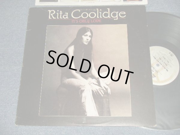 画像1: RITA COOLIDGE - IT'S ONLY LOVE (A)SP2799 M-1 MR 20145(1) TML-S B)SP2800 M-1 MR 20145-X (2) TML-S) "MR / MONARCH press in CA" (Ex+/Ex++ Looks:Ex+++) /1975 US AMERICA ORIGINAL Used LP 