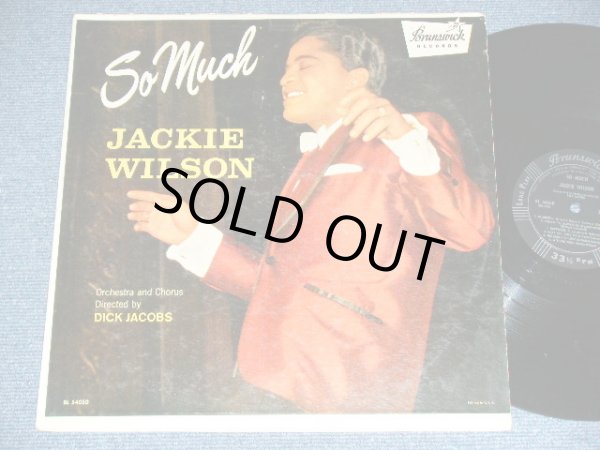 画像1: JACKIE WILSON -  SO MUCH / 1960 US AMERICA ORIGINAL "1st Press ALL BLACK With SILVER Print Label" MONO Used LP