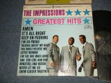 画像: The IMPRESSIONS - GREATEST HITS (Ex++/Ex+++) / 1965 US AMERICA ORIGINAL "STEREO" Used  LP 