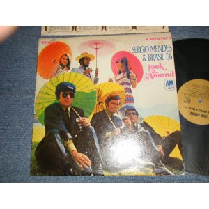 画像: SERGIO MENDES & BRASIL '66 -  LOOK AROUND (MATRIX # (Ex+/Ex++ Looks:Ex+ EDSP)  / 1968 US AMERICA Original 1st Press "BROWN LABEL" STEREO Used LP 