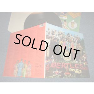 画像: The BEATLES -  SGT. PEPPERS LONELY HEARTS CLUB BAND (With CUT OUTS) (Matrix #A)YEX 637-6-1-2- HTM B)YEX 638-6-1-1-4--6) (MINT-/MINT) / UK ENGLAND "19?? Version WHITE Parlophone & 2 EMI Label" Used LP 