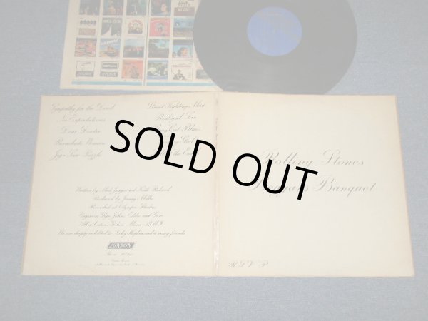 画像1:  THE ROLLING STONES - BEGGARS BANQUET (MATRIX #A)XZAL-8476-A   B)XZAL-8477-B)(Ex++/Ex+++ Looks:MINT- EDSP)/ 1968 US AMERICA ORIGINAL 1st Press "WRITTEN by M.J. and K.R. on BACK COVER" Used LP 