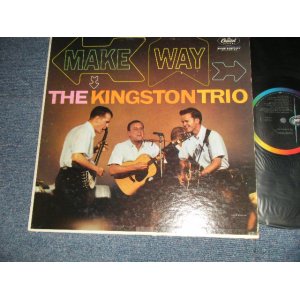 画像: THE KINGSTON TRIO - MAKE WAY (Ex++/Ex++ Looks:Ex+++ EDSP) / 1961 US AMERICA ORIGINAL 1st Press "BLACK with RAINBOW Label" MONO Used LP 