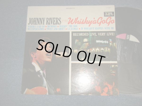 画像1: JOHNNY RIVERS - WHISKY A GO GO (Ex++/Ex+++~Ex++ Looks:MIT-~Ex+++ EDSP) / 1964 US AMERICA  ORIGINAL "1st Press BLACK with PINK Label" STEREO Used   LP 