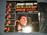 画像: JOHNNY RIVERS - HERE WE  A GO GO AGAIN! (Ex+++, Ex+/Ex+) / 1964 US AMERICA  ORIGINAL "1st Press BLACK with PINK Label" STEREO Used LP 
