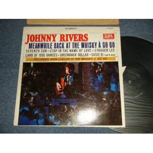 画像: JOHNNY RIVERS - MEANWHILE BACK AT THE WHISKY A GO GO (Ex+, Ex-/Ex+ Looks:Ex+) / 1966 US AMERICA  ORIGINAL "1st Press BLACK with PINK Label" STEREO Used LP 